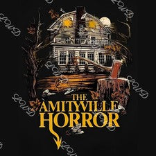 Camiseta de película de terror The Amityville | Película de culto de los años 70 | Camiseta de arte con póster gráfico |