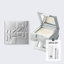 Cubo facial estroboscópico DOS SLASH FOUR #blanco 3,4 g con cepillo K-Beauty