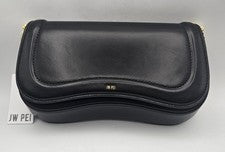 NUEVO JW Pei Mujer Joy Bolso de Hombro Cuero Negro Correa Ajustable Herrajes Dorados
