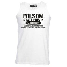 Chaleco para hombre Folsom Prison - Divertido retro moda country cash blues música EE. UU.