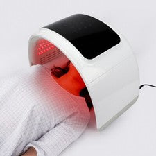 Máquina de tratamiento facial ligera de 7 colores máscara de eliminación de marcas de acné blanqueamiento de la piel