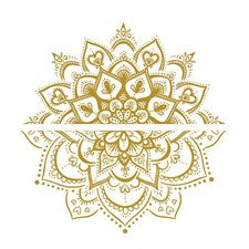 Pegatinas de pared de puerta plana para decoración del hogar patrón único de flor de loto