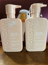 Paquete de 2 champú para cabello tratado con color MONDAY 12 oz cada uno NUEVO