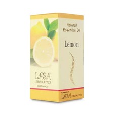 Aceite Perfume Esencial Natural Lasa Aromatics Limón Fragancia Larga Duración 10 ml