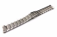 Pulsera de plata con correa de acero inoxidable de 22 mm para Emporio Armani AR2448 AR2458