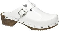 Zuecos de mujer Sanita Wood Krisla | Zapatillas | Zapatos de jardín | Charol - NUEVO