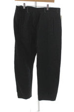 Pantalones de chándal de vestir Roucha para hombre negros de algodón liso talla S