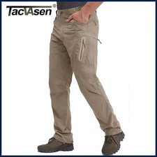 TACVASEN Pantalones Ligeros de Verano para Hombres Pantalones de Pesca Aire Libre Senderismo Nylon