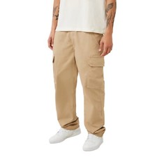 Pantalones cargo True Religion para hombre talla 33 travertino caqui estilo relajado 108335