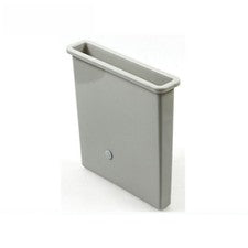 Soporte de utensilios de cocina compacto - Se adapta al área de drenaje del fregadero 20,2x19,6x4,3 cm PP gris