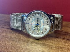 Reloj Cohetes 24h Mecánico Muñeca Polar Hombre Ruso Soviético URSS Correa Plateado