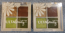 NUEVO LOTE SELLADO DE 2 PALETA DE SOMBRAS DE OJOS ULTA BEAUTY 4 PIEZAS CÓDIGO DE LOTE #229201-01
