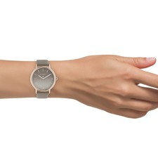 Oozoo Cuero Reloj de Mujer C10937 Análogo Cuarzo Pulsera Braun Topo UOC10937