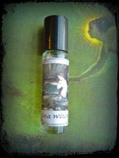 Aceite de perfume de bruja marina, fragancia mágica, pagano, elemental, botella enrollable de 10 ml