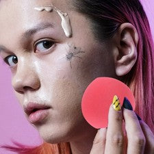 Esponja de maquillaje esponja de belleza base en forma de fruta 3 piezas