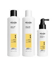 Nioxin Clinical Cuero Cabelludo + Sistema de Fortalecimiento de Espesamiento del Cabello Juego de 3 Piezas