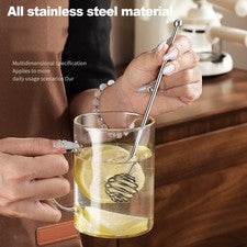 304 Cuchara Acero Inoxidable Ergonómica para Mango Diseño Colgante