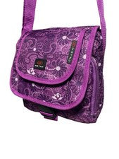 Bolso de Viaje Metro Bandolera de Hombro para Damas Múltiples Bolsillos con Cremallera Floral Nuevo
