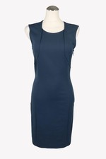 Vestido mujer Patrizia Pepe talla 34 (IT 40) azul NUEVO vestido lápiz vestido