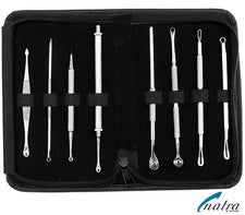 Juego de cuidado facial elevador de comedones Blackhead Compressor Black Heads Remover