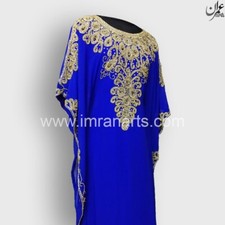 Vestido árabe de boda ImranArts-D69 caftán marroquí elegante Farasha étnico Abaya