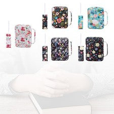 Funda de Biblia con Estampado Floral, Bolsa de Transporte para Madre y Dama, Estudio