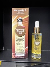 Aceite facial iluminador CVS mezcla única de aceites esenciales 1 oz