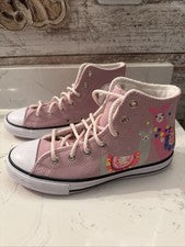 Converse Chuck Taylor All Star Rosa Gamuza Playful Llama' - 665865C Junior Talla 3