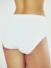 Pack de 3-12 bragas de cintura de algodón 40-58 ropa interior de mujer Short Pants Slips