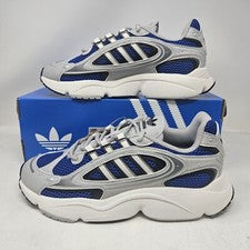 Zapatos informales cómodos Adidas Ozmillen para hombre / gris azul / IF3446 / talla 11