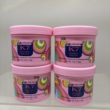 4 X Ampro Long-Aid K7 estimulante cuidado del cabello y el cuero cabelludo 4 oz Ea (B78