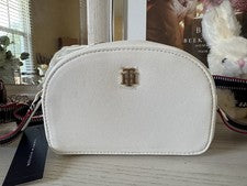 Bandolera Tommy Hilfiger para mujer blanca nueva con etiquetas $98