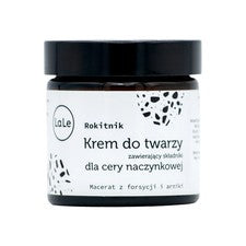 Crema facial para pieles propensas a la cuperosis, regenera e hidrata