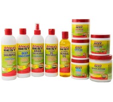 Los mejores productos para el cuidado del cabello de África - Champú, acondicionador, aceite, crema - Gama completa