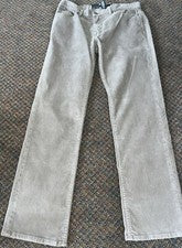Pantalones de mezclilla Calvin Klein CORDAROY 5 bolsillos 👖 PARA HOMBRES EGO 32X30 NUEVOS CON ETIQUETAS Hermosos (B11)