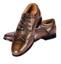 Zapatos Kilt Formales Colección Norwood Cuero Marrón Ghillie Day Brogues Highland