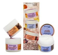 Juego de mascarilla Revolution Hair Cuide Of Your Hair 3x 50 ml