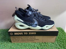 Zapatos de baloncesto Nike Cosmic Unity DA6725-001 para hombre negros/verdes talla 9,5 NUEVO