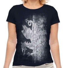 Welsh Descolorido Bandera Moda Mujer Camiseta Estampada Gales Cymru Fútbol Rugby