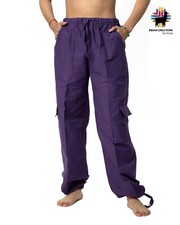 Pantalones boho de algodón. Pantalones estilo hippie.