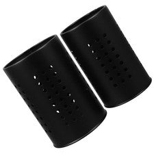 Utensilio con soporte para espátula de cocina de 2 piezas para encimera cuchara de acero inoxidable
