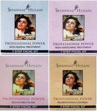 Kit facial Shahnaz Husain blanqueamiento de la piel, firma, control de pigmentos, antienvejecimiento