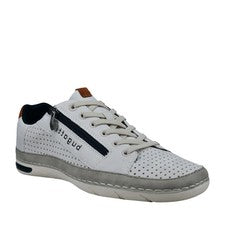 Zapatillas informales Bugatti blancas de moda para hombre 321ASG0554002100