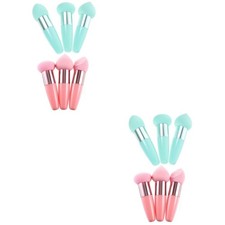 2 Piezas Mujeres Maquillaje Esponjas Belleza Herramientas Accesorios Cepillo Plano