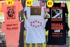 Camiseta Niall Horan & Thomas Rhett’s merch 2026 en Nashville y Hershey reimpresión