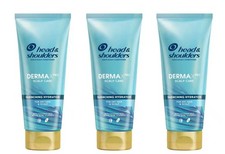PACK DE 3 ACONDICIONADORES DERMA CUERO CABELLUDO PROFESIONAL CUIDADO CABEZA Y HOMBROS PARA CABELLO SECO