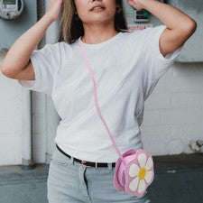 Bolso de hombro cruzado estilo vintage de moda PU para mujer (blanco)