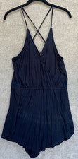 Mini vestido sin mangas para mujer BCB Generation, talla L, negro, correas ajustables