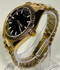 Reloj para hombre 69006 Invicta Specialty I esfera negra tono oro amarillo 40 mm acero inoxidable