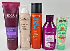Lote de 5 marcas mixtas para el cuidado del cabello Nexxus, Redken, Amika, Matrix,ect (¡Leer!)